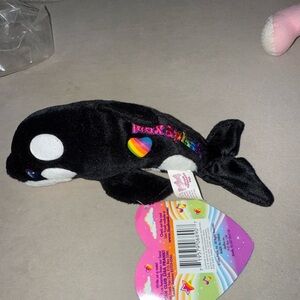 90s Vintage Lisa Frank whale Max Splash Toy Plush